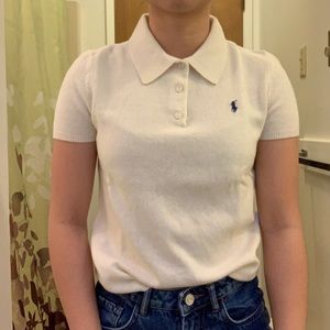 Cream Ralph Lauren Polo